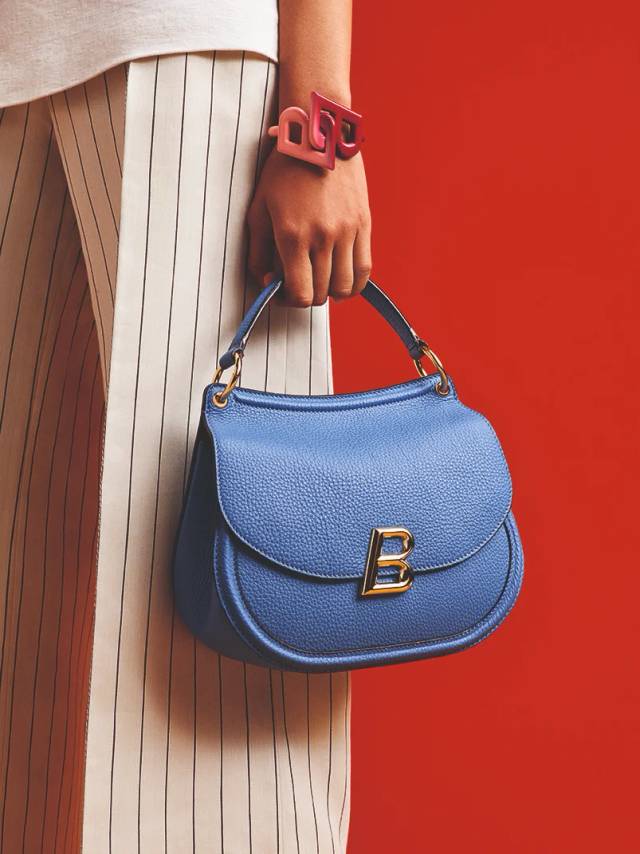 Green hand bag